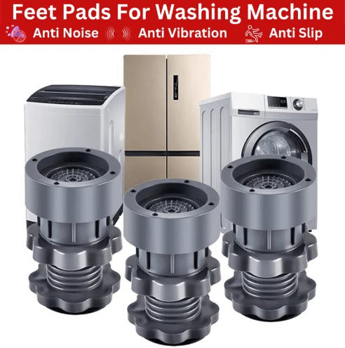 Washing Machine Adjustable Height FootsPads (Pack of 4 )