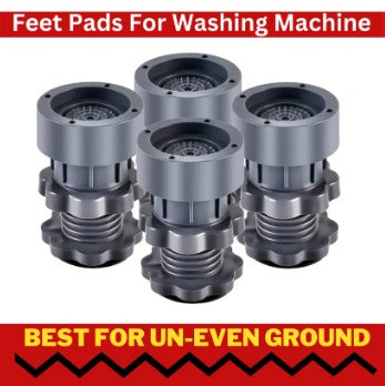 Washing Machine Adjustable Height FootsPads (Pack of 4 )